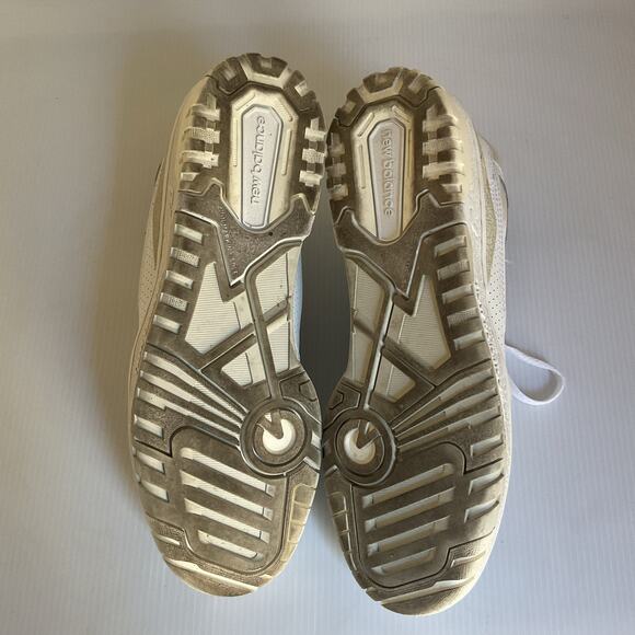 New Balance 550 White Beige Leather Sneakers Women’s Size 8 (EU 39) - Picture 9 of 9